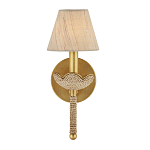 Бра из кованого железа с отделкой плетеной веревкой и сусальным золотом Parisian Style варинант исполнения - 4 | Loft Concept в Тюмени