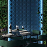 Гипсовая 3D Панель M-104 варинант исполнения - 1 | Loft Concept в Тюмени