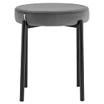 Табурет с мягким круглым сиденьем RIO Grey варинант исполнения - 2 | Loft Concept в Тюмени