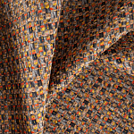 Мебельная ткань Шенилл терракотовый цвет 142 см T4-58 варинант исполнения - 1 | Loft Concept в Тюмени