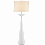 Торшер белый с фигурным каркасом Bleached Element варинант исполнения - 1 | Loft Concept в Тюмени