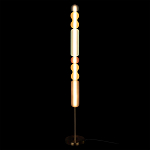 Торшер с разноцветными стеклянными цилиндрами и шарами Eclecticism  варинант исполнения - 1 | Loft Concept в Тюмени