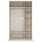 Шкаф 3-х дверный с зеркальными дверями Satin Furniture варинант исполнения - 3 | Loft Concept в Тюмени