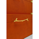 Комплект оранжевых чемоданов Golden Twigs варинант исполнения - 4 | Loft Concept в Тюмени