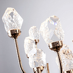 Люстра с декором в виде кристаллов из хрусталя Kenneth Crystal Stone Chandelier 20 варинант исполнения - 2 | Loft Concept в Тюмени