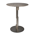 Стол барный круглый высокий с полосатым узором Zebroids варинант исполнения - 1 | Loft Concept в Тюмени