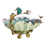 Чаша в виде листка лотоса с птицами Eden Garden варинант исполнения - 4 | Loft Concept в Тюмени