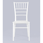 Стул Chiavari пластик белый варинант исполнения - 4 | Loft Concept в Тюмени