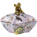 Фарфоровая шкатулка Butterflies and an angel варинант исполнения - 2 | Loft Concept в Тюмени