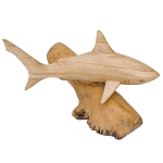 Статуэтка из дерева акула Animals of the World варинант исполнения - 3 | Loft Concept в Тюмени