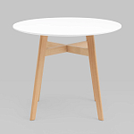 Обеденный стол с белой столешницей ELUNED FURNITURE варинант исполнения - 2 | Loft Concept в Тюмени