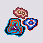 Сет из 3-х ковров «SAPPHIRE, QARTZITE, LABRADORITE» варинант исполнения - 1 | Loft Concept в Тюмени