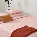 Постельное белье розового цвета с рисунком 150х200 см Blossom Essence варинант исполнения - 5 | Loft Concept в Тюмени