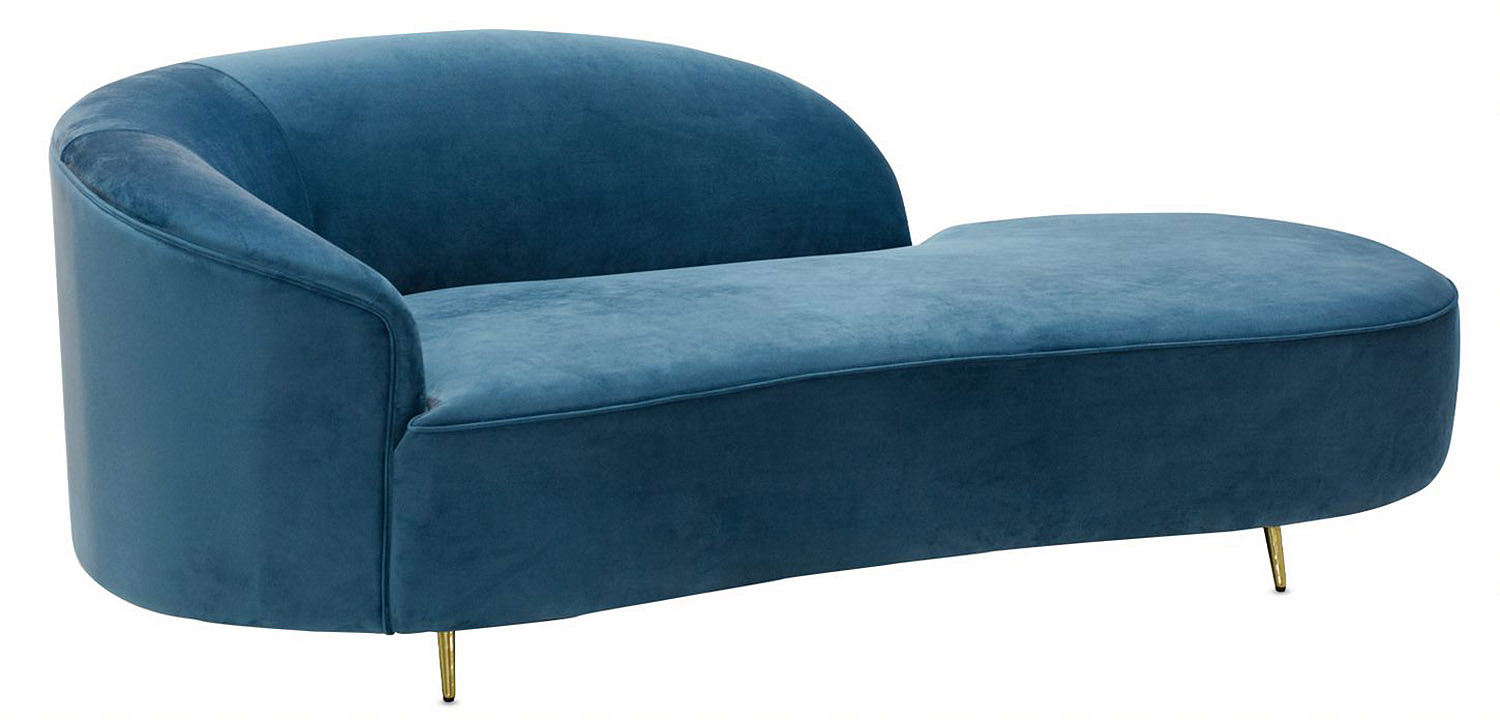 Диван Salvaire Lounge Sofa blue Диван Salvaire Lounge Sofa blue - Loft-Concept в Тюмени