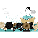 Megan Hess. Audrey Hepburn варинант исполнения - 6 | Loft Concept в Тюмени