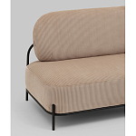 Диван Стоун велюр рельефный бежевый варинант исполнения - 2 | Loft Concept в Тюмени