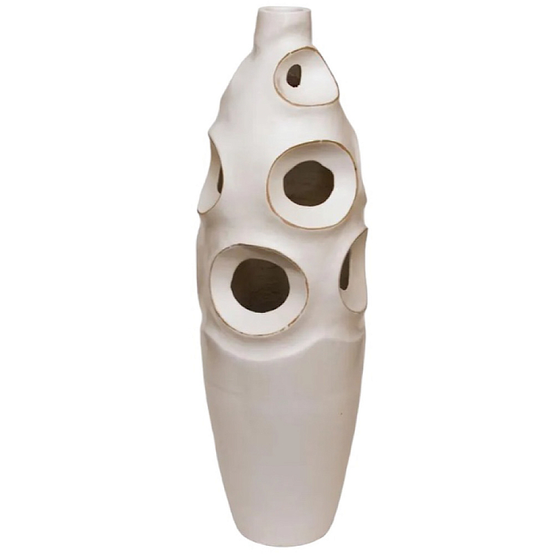 Ваза белая Vase of Thailand Белый в Тюмени | Loft Concept 
