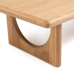 Стол журнальный из массива и шпона дуба Oak Essence Carden варинант исполнения - 4 | Loft Concept в Тюмени