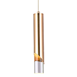 Подвесной светильник Metal Acrylic Tube Gold Hanging Lamp варинант исполнения - 1 | Loft Concept в Тюмени