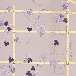 Обои ручная роспись Morning Glory Original colourway on shot slub silk варинант исполнения - 1 | Loft Concept в Тюмени