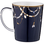 Кружка из фарфора синяя с изображением лошади 400 мл Porcelain Horse Set варинант исполнения - 1 | Loft Concept в Тюмени