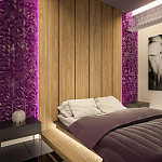 Гипсовая 3D панель с принтографией PM-45 варинант исполнения - 2 | Loft Concept в Тюмени