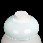 Настольная лампа из стеклянных сфер в пастельных тонах Высота 40 см Pastel Lunaria варинант исполнения - 5 | Loft Concept в Тюмени