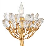 Люстра золотая в виде растения Golden Flower Glade варинант исполнения - 2 | Loft Concept в Тюмени