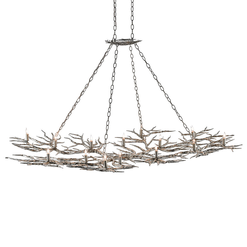 Люстра в виде веток Branched Tree Chandeliers Silver Серебряный Люстра в виде веток Branched Tree Chandeliers Silver Серебряный в Тюмени | Loft Concept