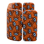 Акцентный Двухместный Диван Leela Оранжевый Орнамент варинант исполнения - 4 | Loft Concept в Тюмени