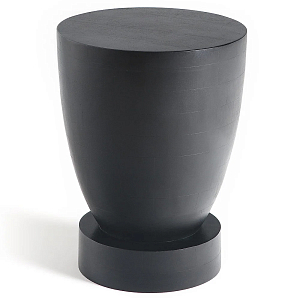 Приставной столик из массива манго Tom-tom Black