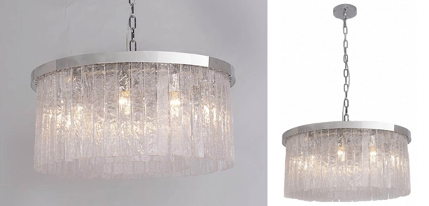 Люстра Crystal Harvey Nickel Chandelier 60 Люстра Crystal Harvey Nickel Chandelier 60 - Loft-Concept в Тюмени