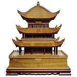 Макет Китайской башни архитектурная миниатюра  варинант исполнения - 2 | Loft Concept в Тюмени