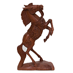 Статуэтка лошадь деревянная Thick Mane варинант исполнения - 1 | Loft Concept в Тюмени