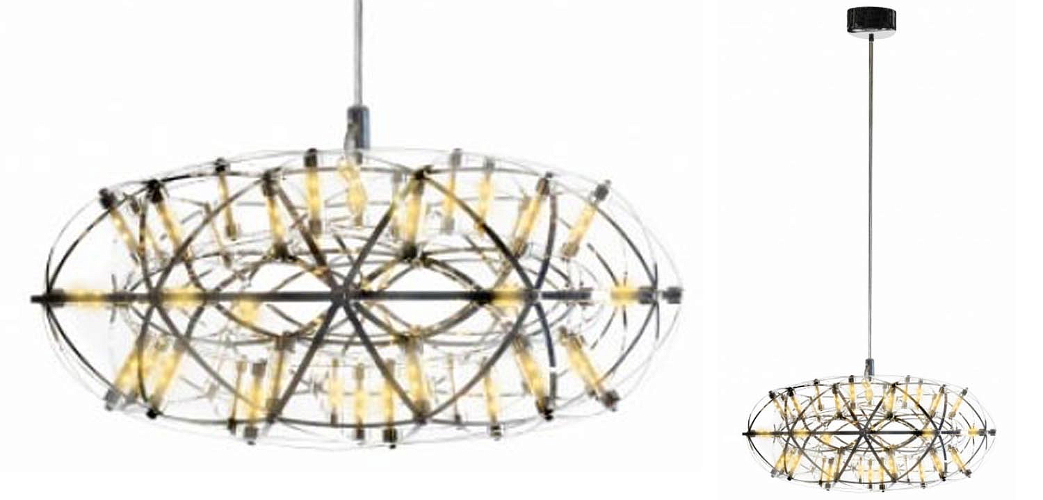 Люстра Moooi 3D Sphere Oval Yellow lamp S Люстра Moooi 3D Sphere Oval Yellow lamp S - Loft-Concept в Тюмени