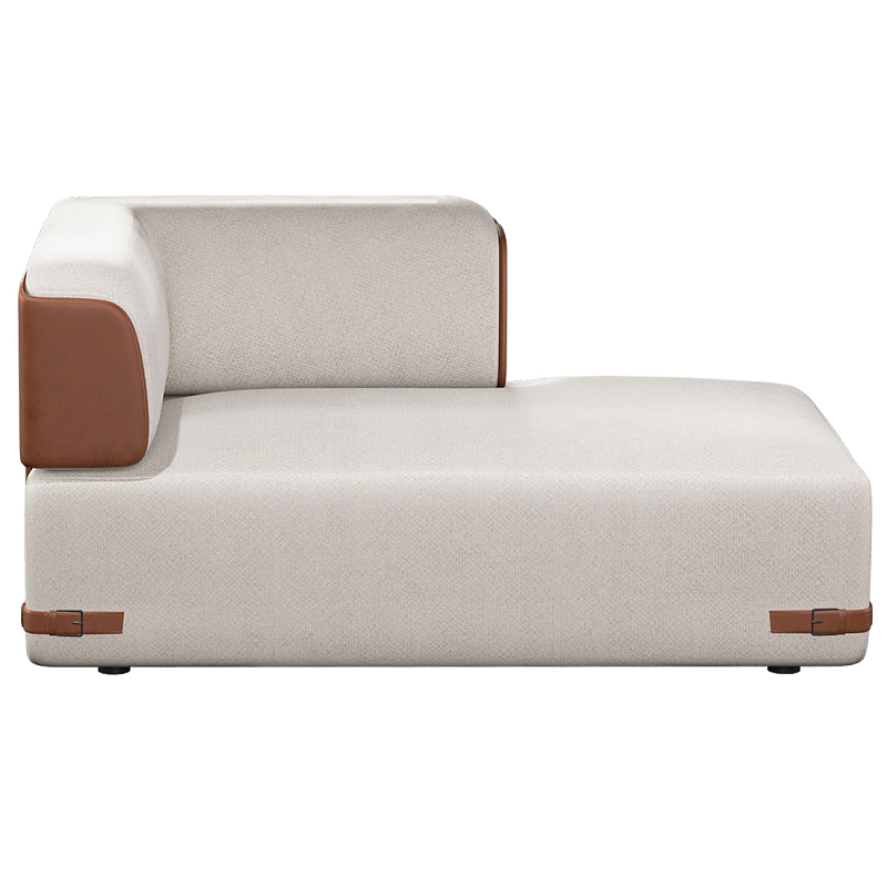 Кушетка Richmond  Молочный Коричневый в Тюмени | Loft Concept 