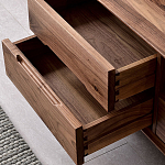 Тумба под телевизориз массива дерева TV Stand made of Walnut Wood варинант исполнения - 7 | Loft Concept в Тюмени