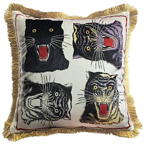 Декоративная подушка Cтиль Gucci Panthers