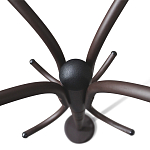 Вешалка напольная коричневая с 4-мя металлическими крючками Noble Branches варинант исполнения - 3 | Loft Concept в Тюмени