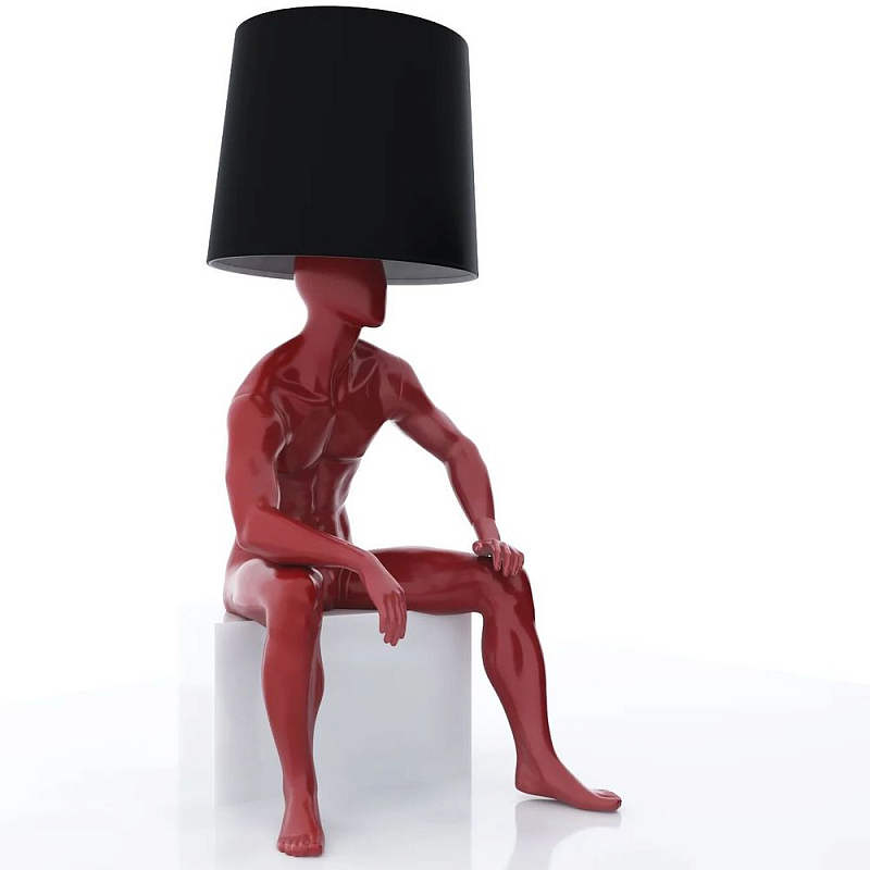 Лампа MALE MANNEQUIN LAMP с абажуром Глянцевый черный Черный матовый Глянцевый белый Белый матовый Серый матовый Золотой Красный Шампань Лампа MALE MANNEQUIN LAMP с абажуром Глянцевый черный Черный матовый Глянцевый белый Белый матовый Серый матовый Золотой Красный Шампань в Тюмени | Loft Concept