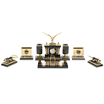 Настольный письменный набор из яшмы и долерита в подарочной упаковке Manager Organizer варинант исполнения - 3 | Loft Concept в Тюмени