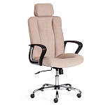 Кресло компьютерное City Chair хром флок варинант исполнения - 1 | Loft Concept в Тюмени