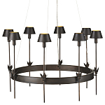 Люстра круглая со светодиодными лампами Innovation варинант исполнения - 3 | Loft Concept в Тюмени