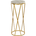 Столик дизайнерский Beige marble варинант исполнения - 1 | Loft Concept в Тюмени