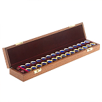 Нарды настольные из натурального камня лазурит и долерит Backgammon from Stone варинант исполнения - 9 | Loft Concept в Тюмени