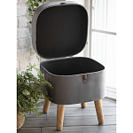 Пуф Leather with a snap варинант исполнения - 3 | Loft Concept в Тюмени