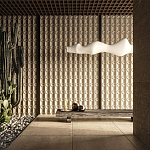 Гипсовая 3D Панель OCTOPUS варинант исполнения - 1 | Loft Concept в Тюмени