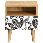 Прикроватная тумба с изображением на ящике Elise Nightstand варинант исполнения - 19 | Loft Concept в Тюмени
