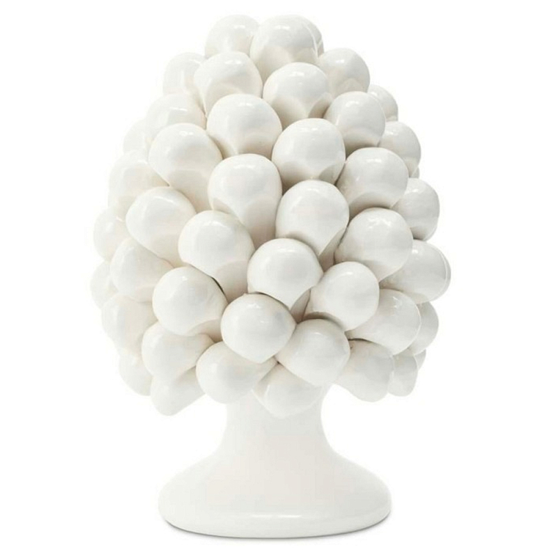 Статуэтка Pine Cone H15 Белый Статуэтка Pine Cone H15 Белый в Тюмени | Loft Concept
