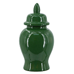 Ваза с крышкой однотонная Высота 31 см Chinoiserie Ceramics варинант исполнения - 9 | Loft Concept в Тюмени